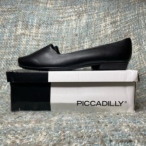 Piccadilly Cloud Raquel Cushioned Low Heels Pump in Black